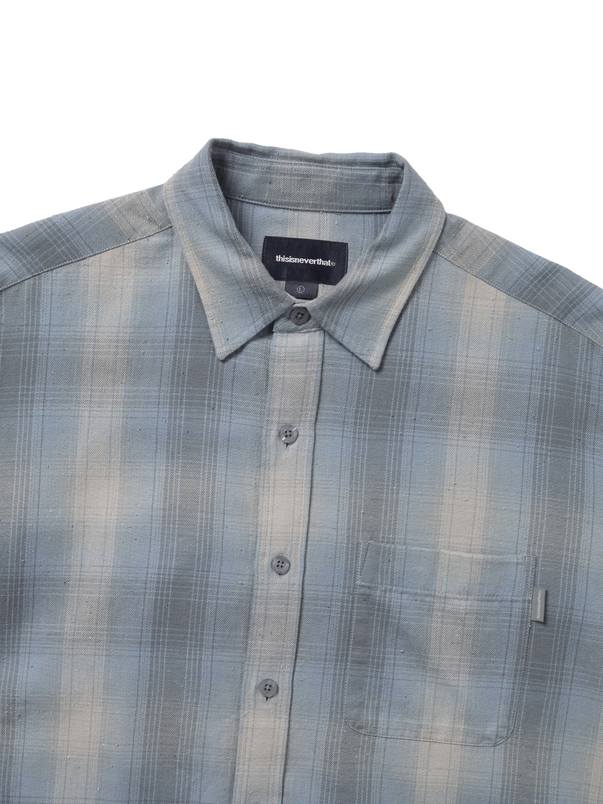 Nep Shadow Check Shirt – thisisneverthat® JP