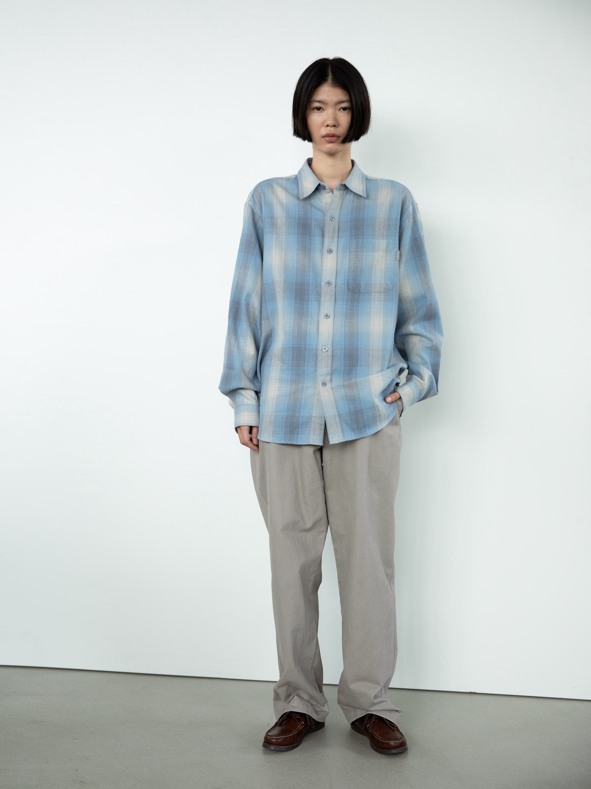 Nep Shadow Check Shirt – thisisneverthat® JP