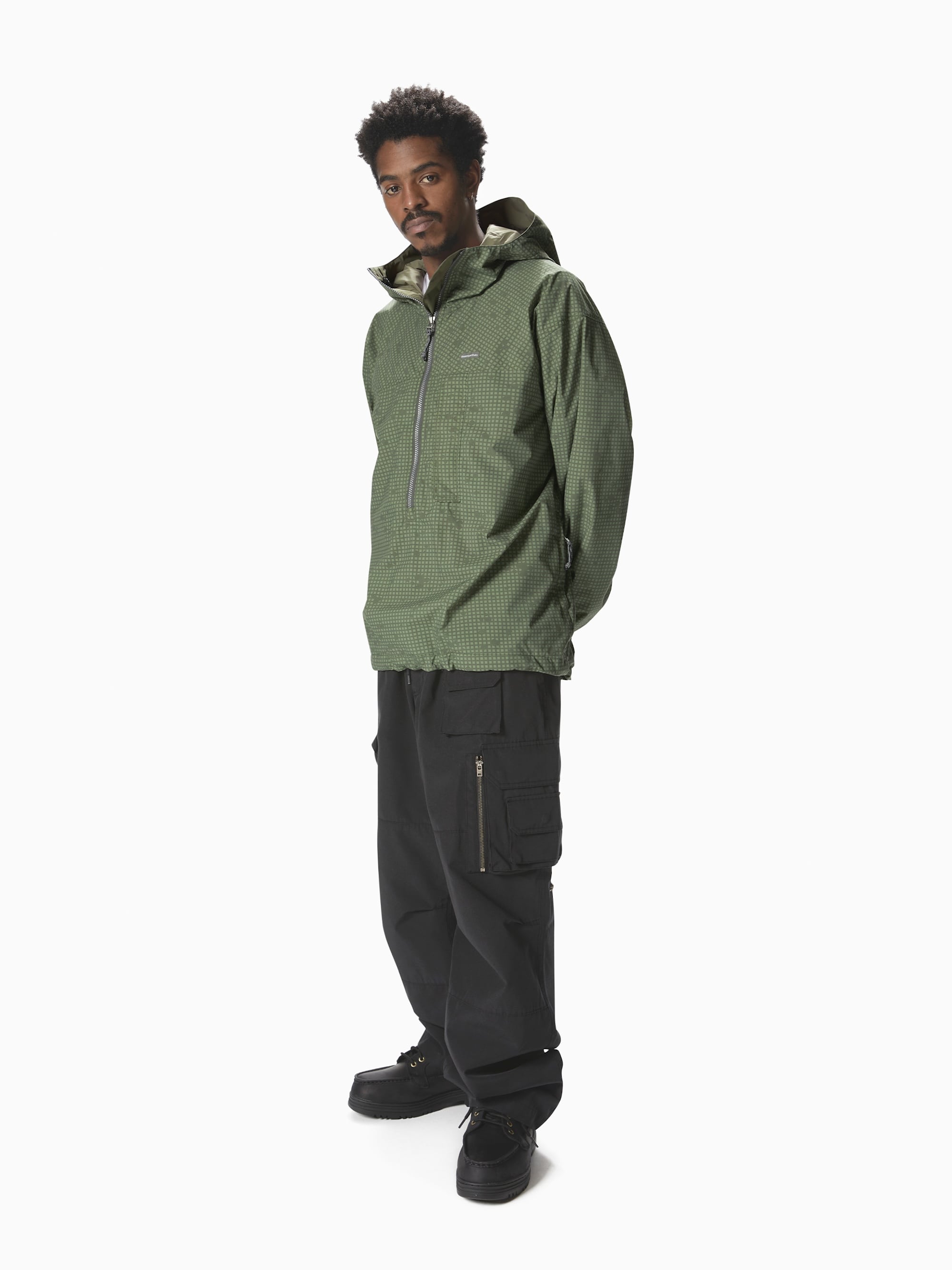 Nylon Anorak Parka