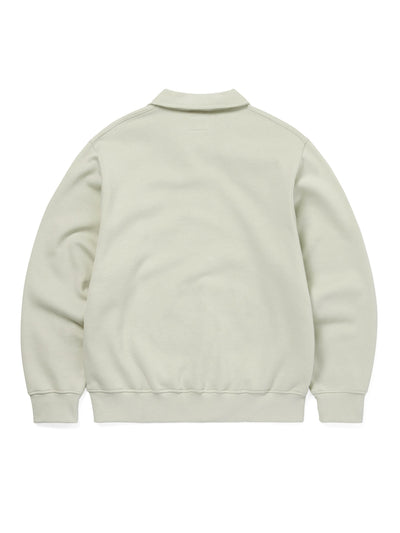 Open Collar Sweatshirt