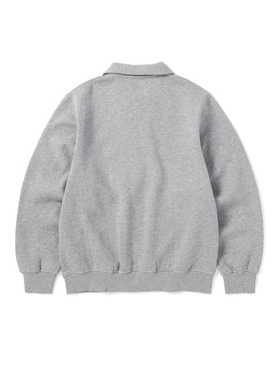 Open Collar Sweatshirt