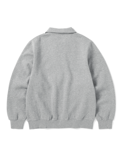 Open Collar Sweatshirt