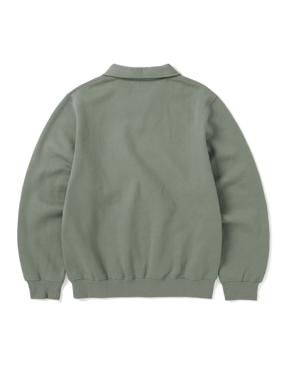 Open Collar Sweatshirt