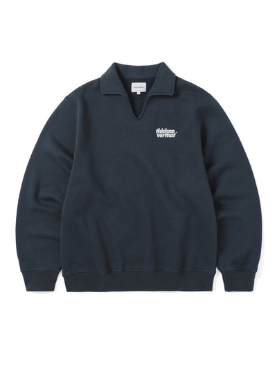 Open Collar Sweatshirt