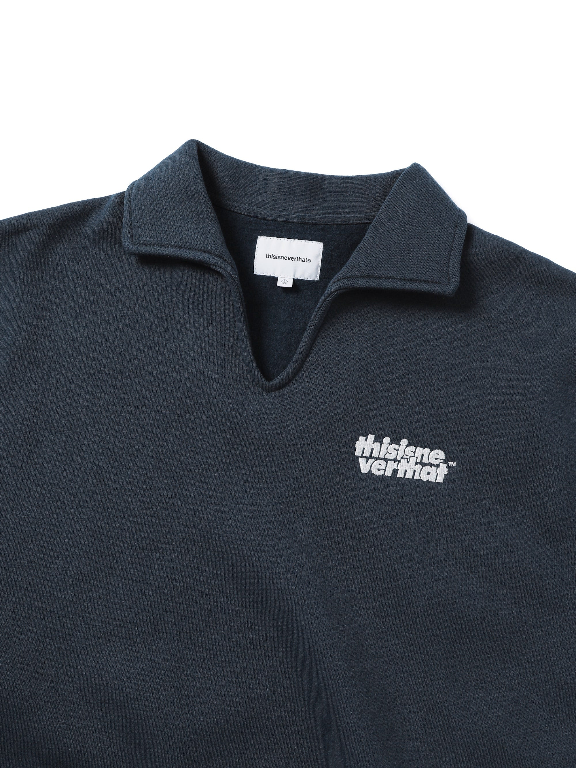 Open Collar Sweatshirt – thisisneverthat® JP