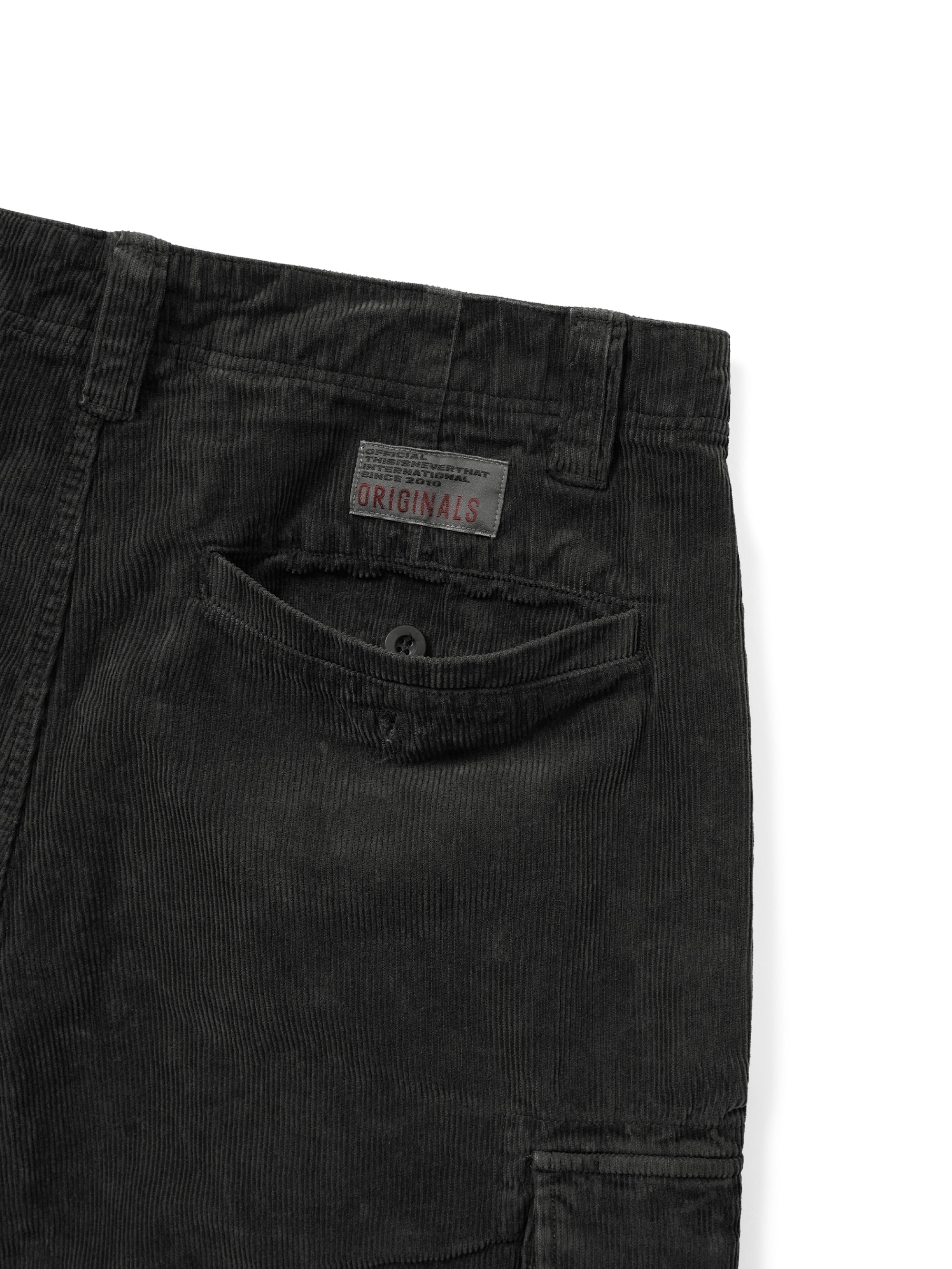 Overdyed Corduroy Cargo Short