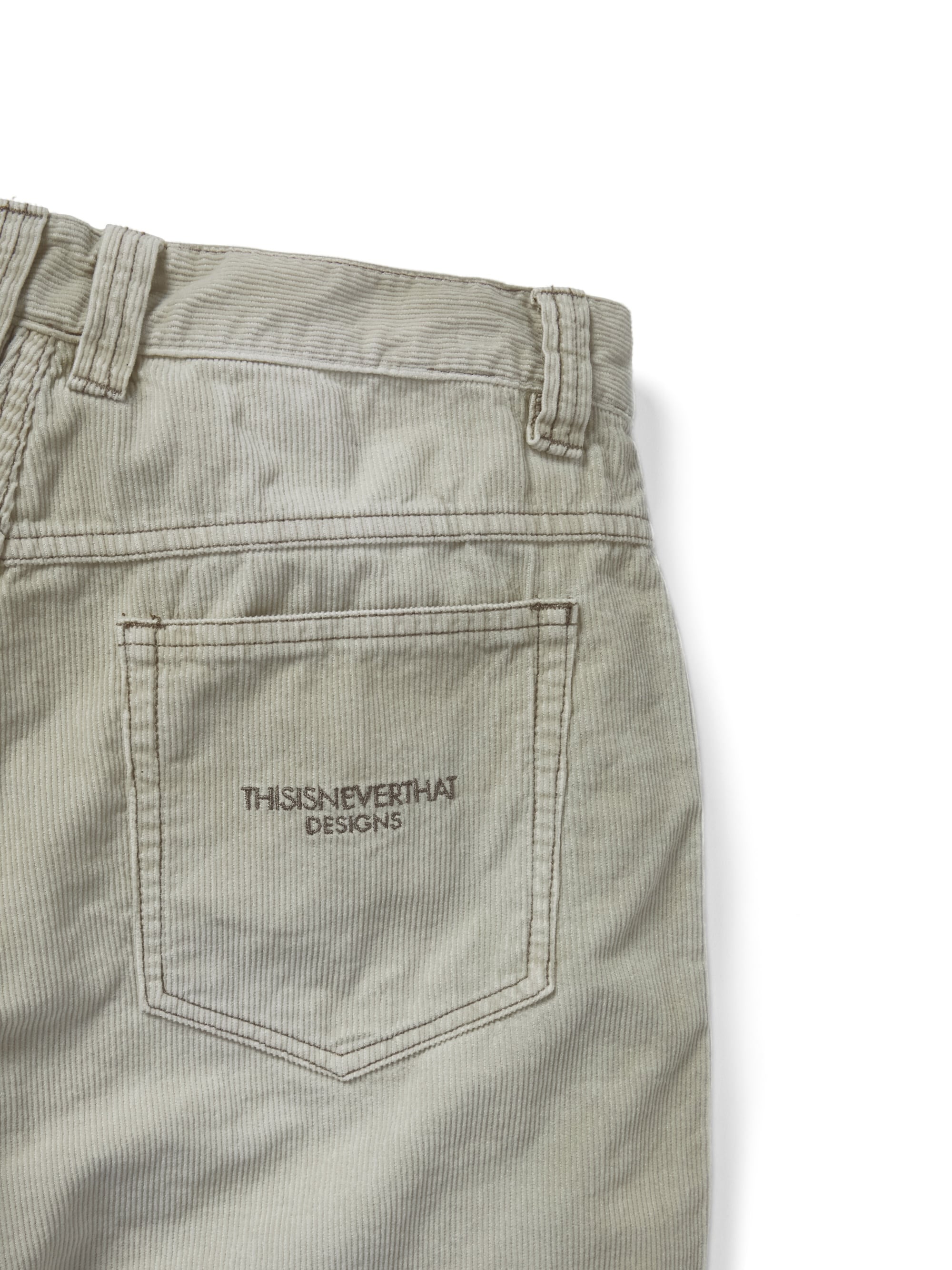 Overdyed Corduroy Short