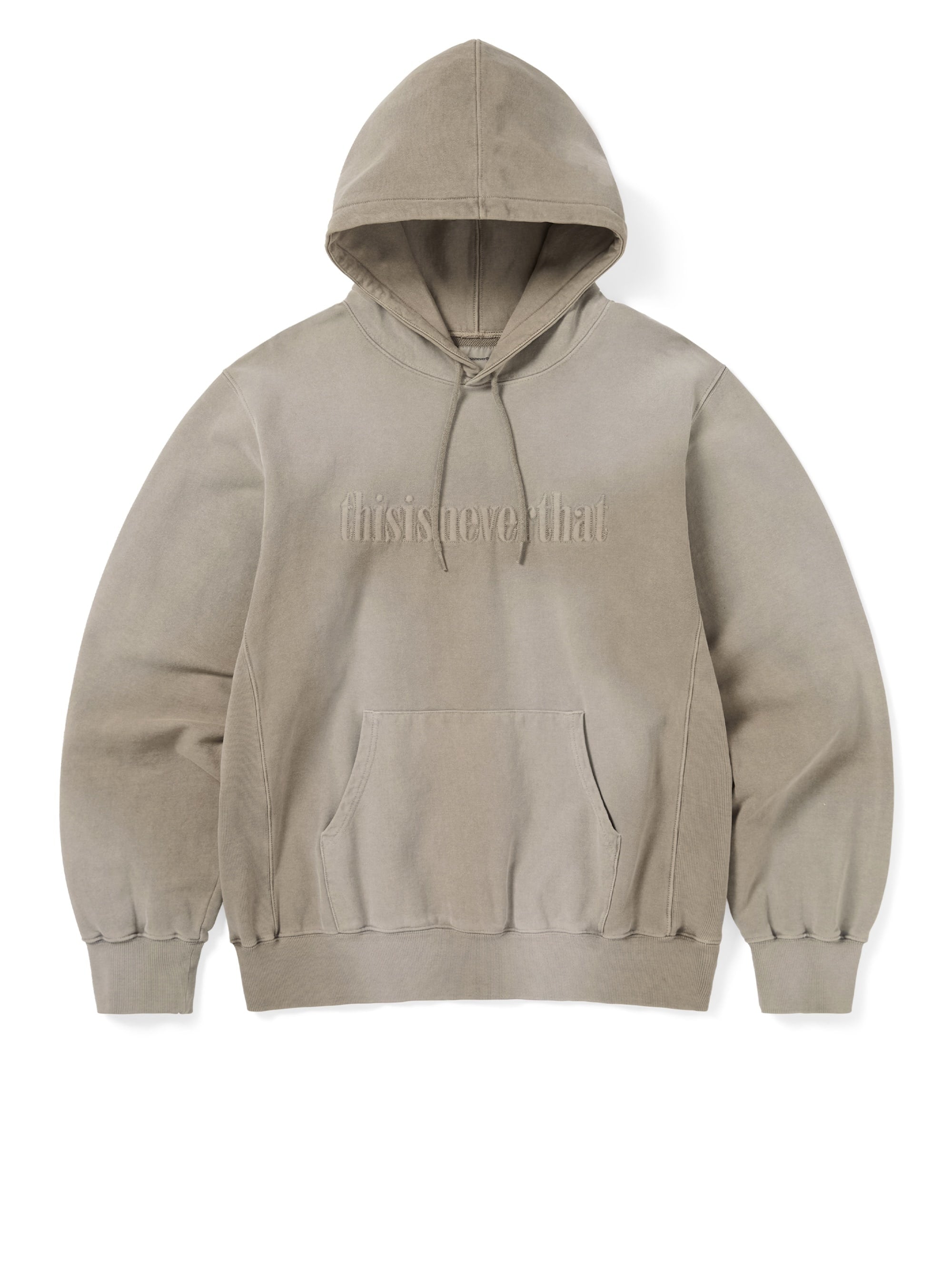 Overdyed Embroidery Hoodie