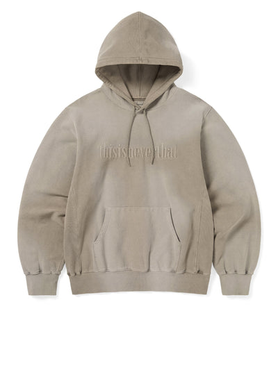 Overdyed Embroidery Hoodie