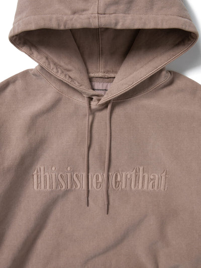 Overdyed Embroidery Hoodie