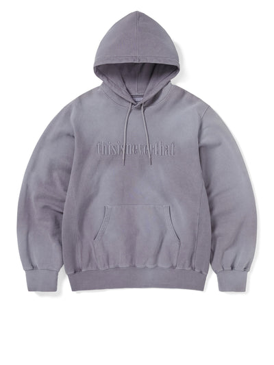 Overdyed Embroidery Hoodie