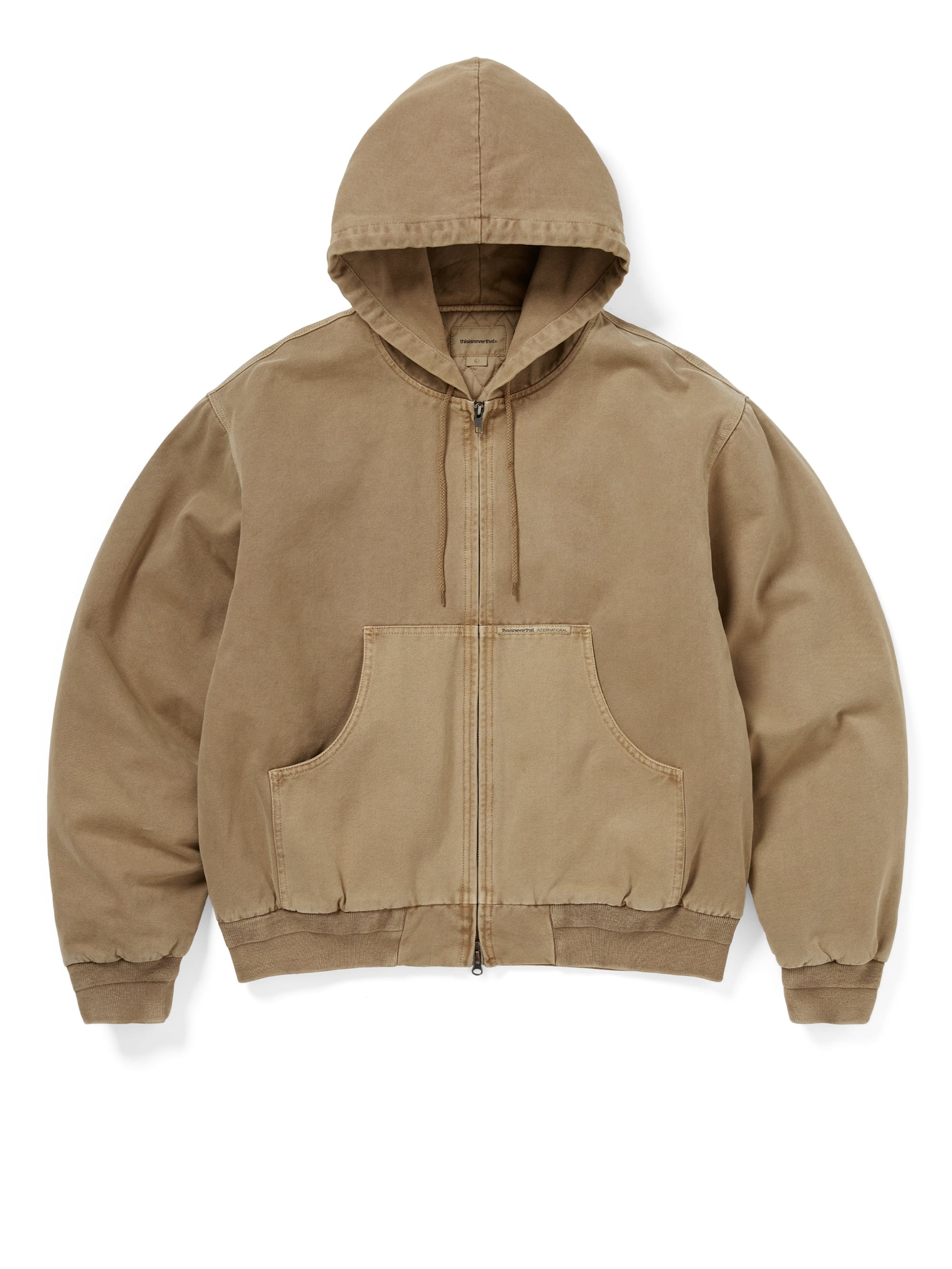 Overdyed Hooded Jacket