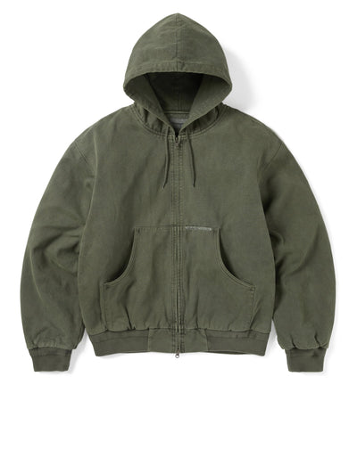 Overdyed Hooded Jacket