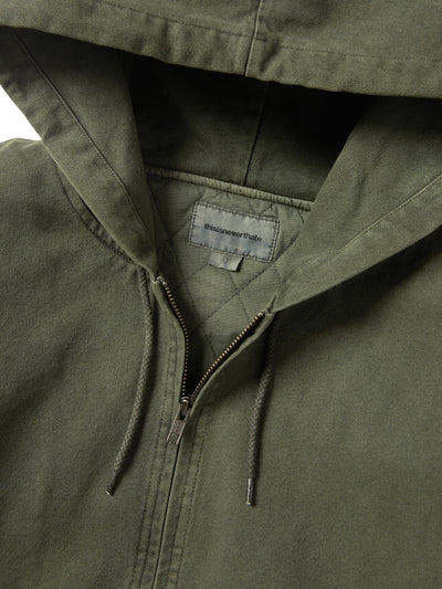 Overdyed Hooded Jacket