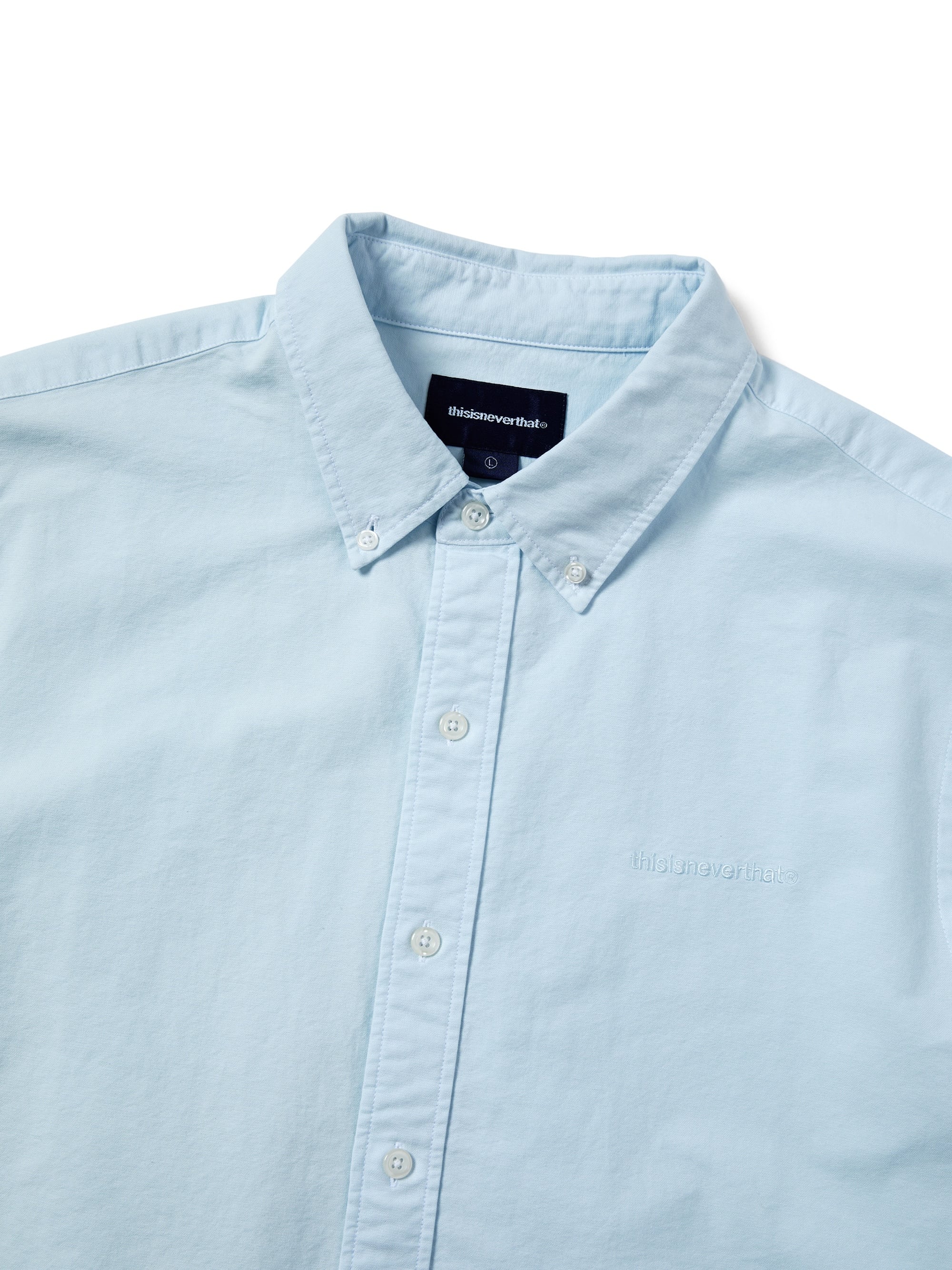 Overdyed T-Logo Oxford Shirt