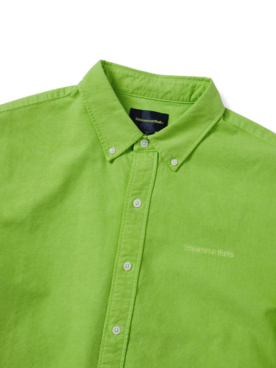 Overdyed T-Logo Oxford Shirt