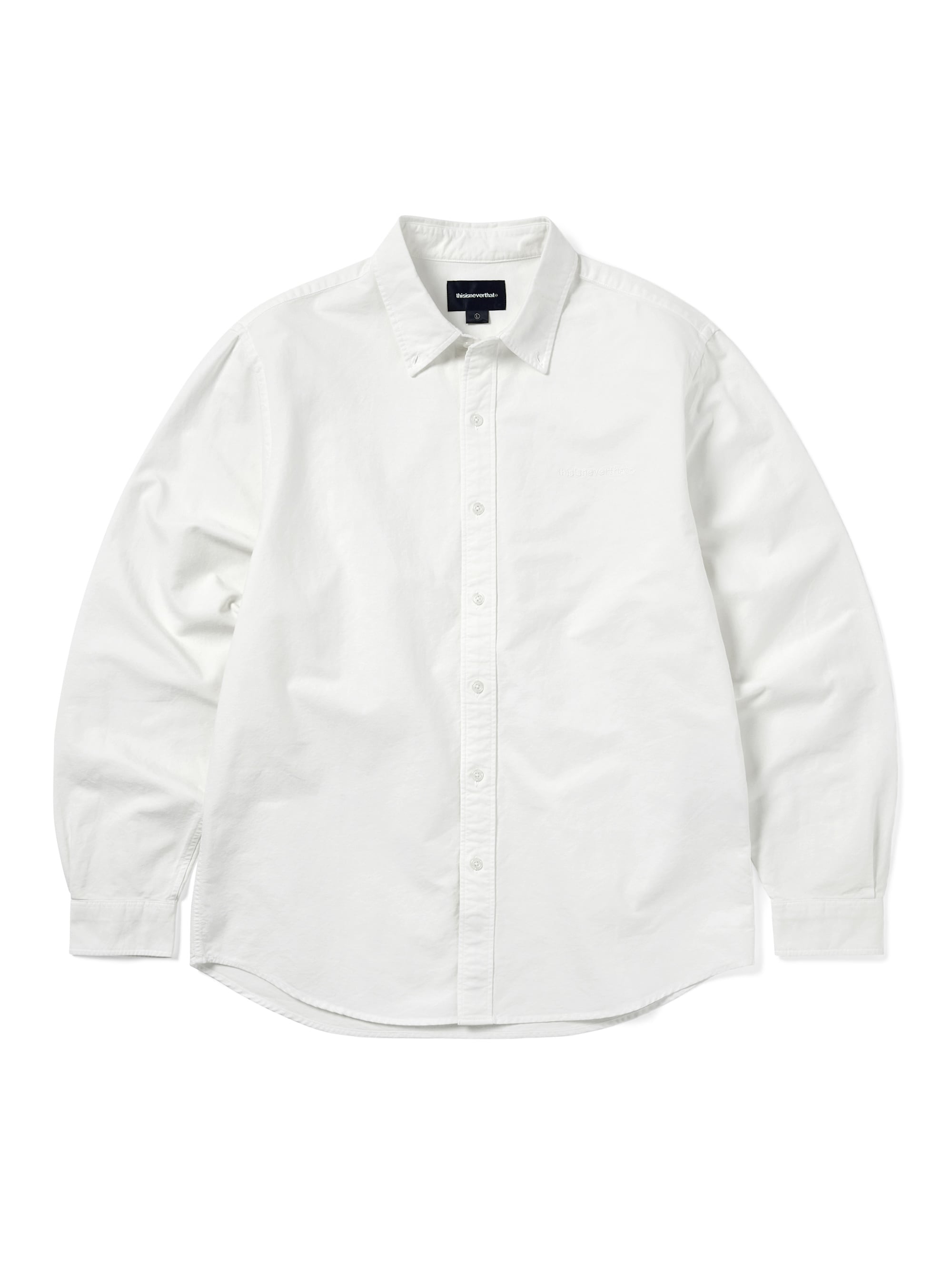 Overdyed T-Logo Oxford Shirt