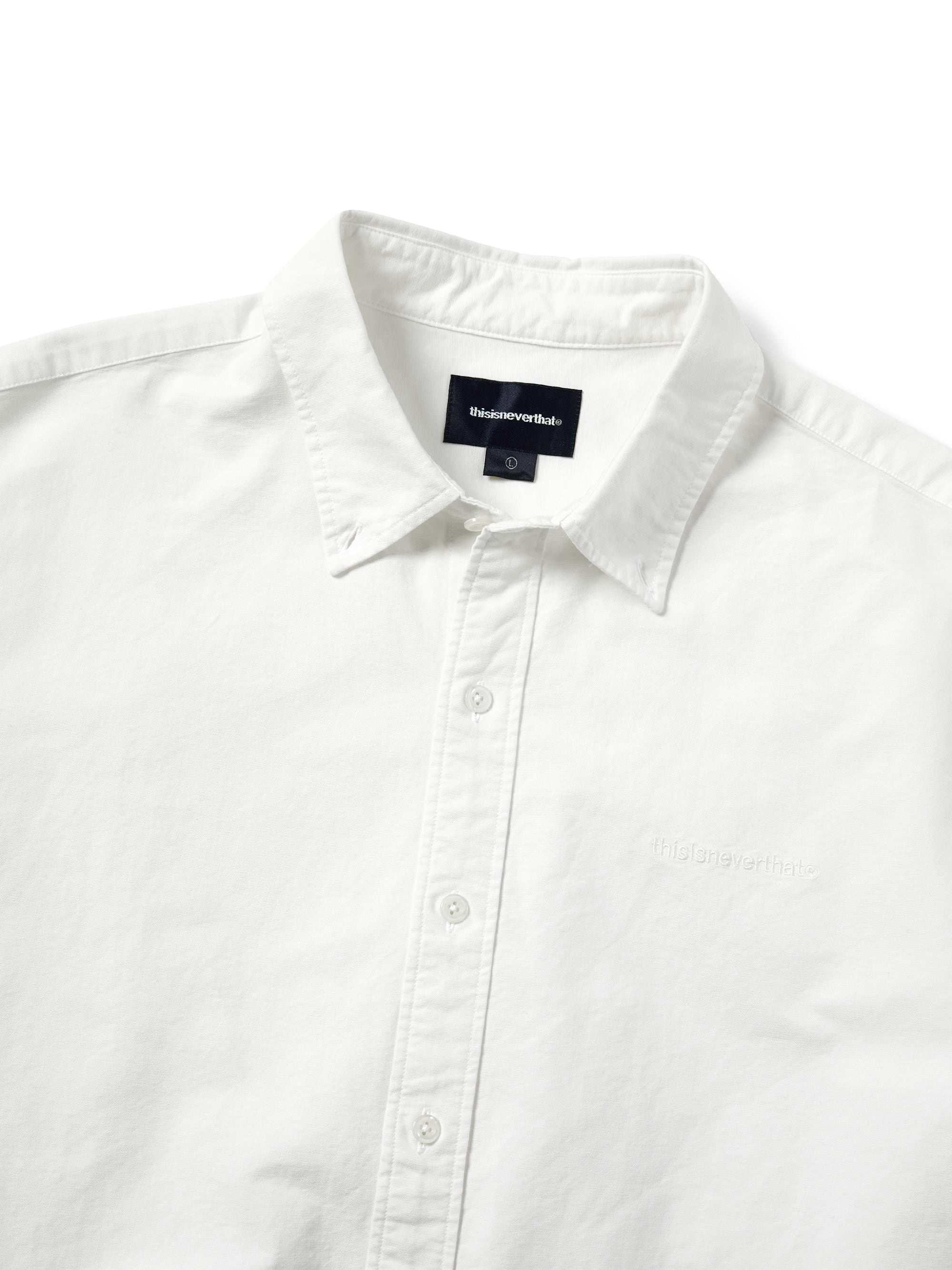 Overdyed T-Logo Oxford Shirt