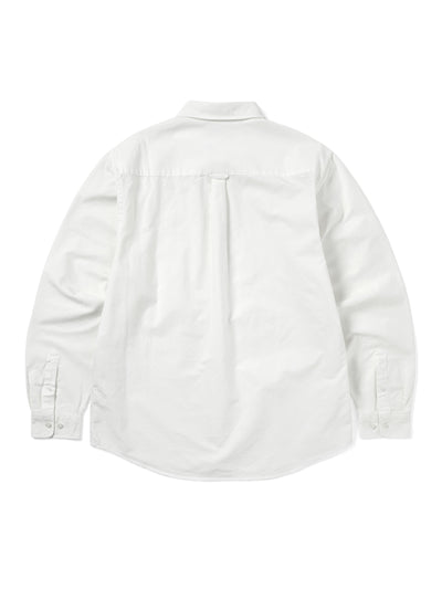 Overdyed T-Logo Oxford Shirt