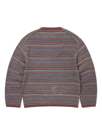 Pattern Knit Crew