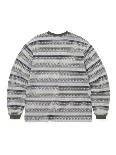 Pattern Striped L/S Tee