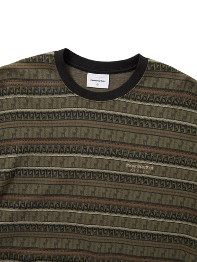 Pattern Striped L/S Tee