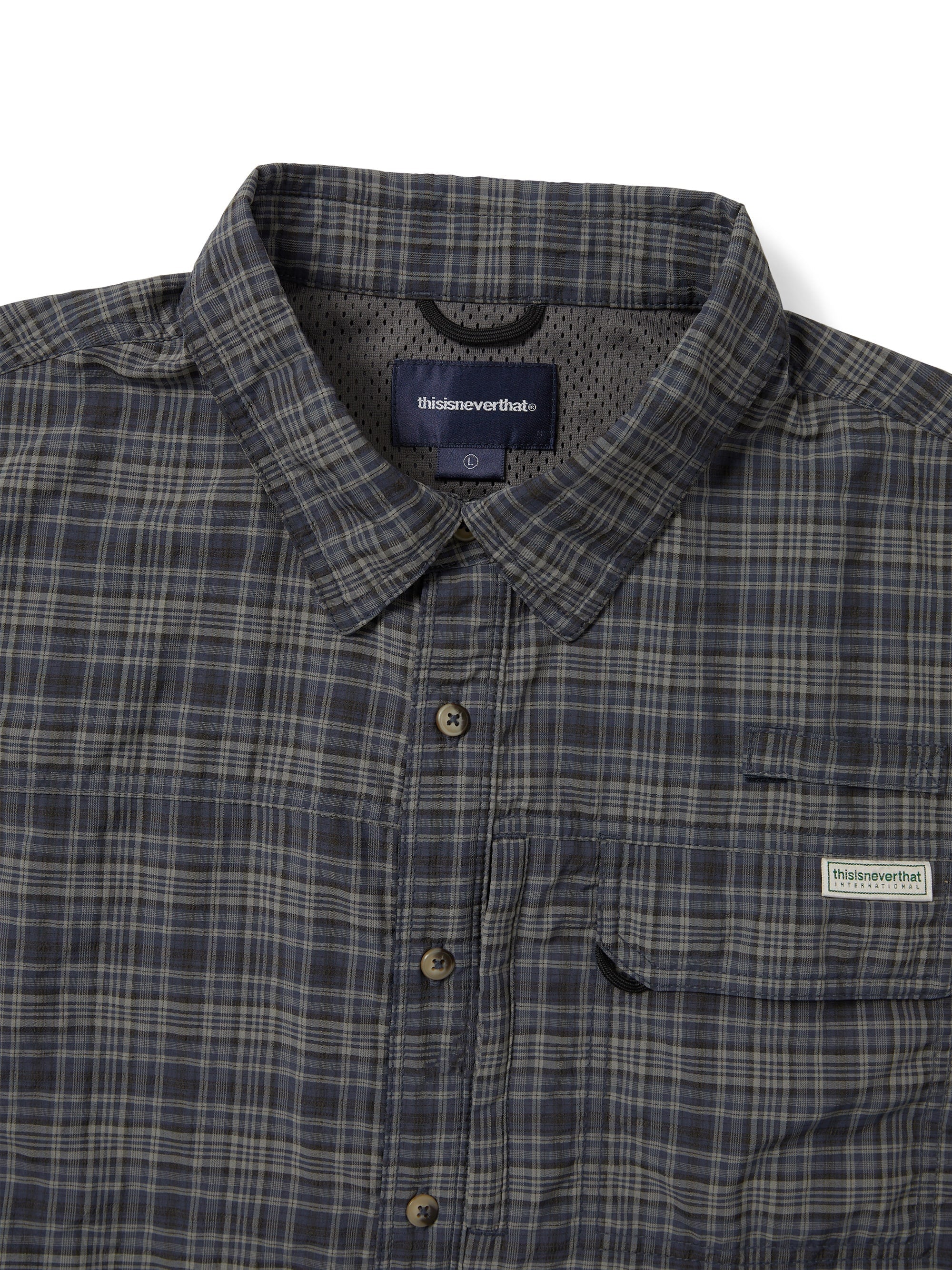 Plaid S/S Fishing Shirt