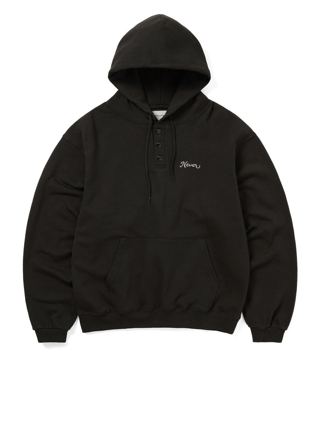 Quarter Button Hoodie