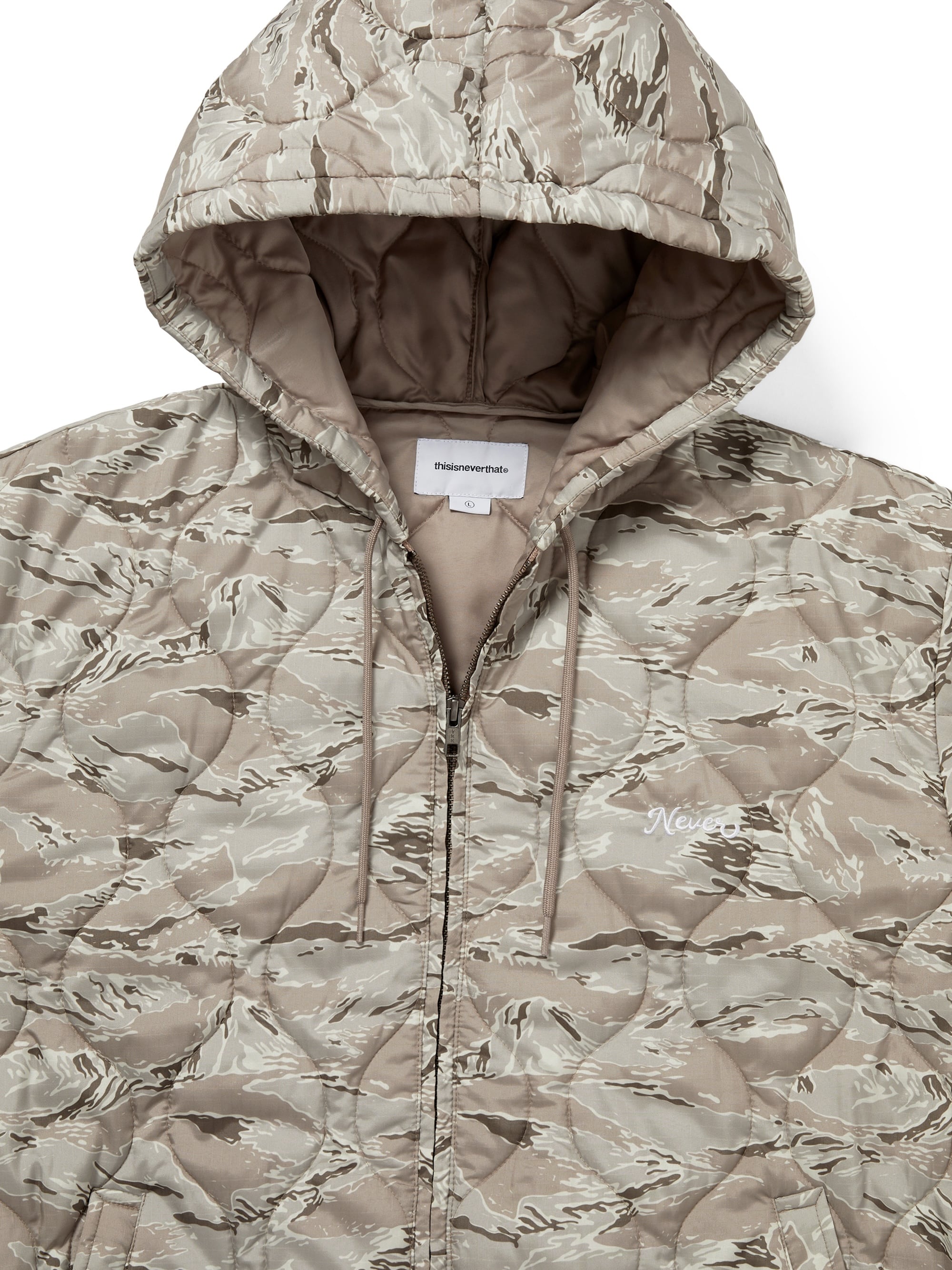 Quilted Hooded Jacket