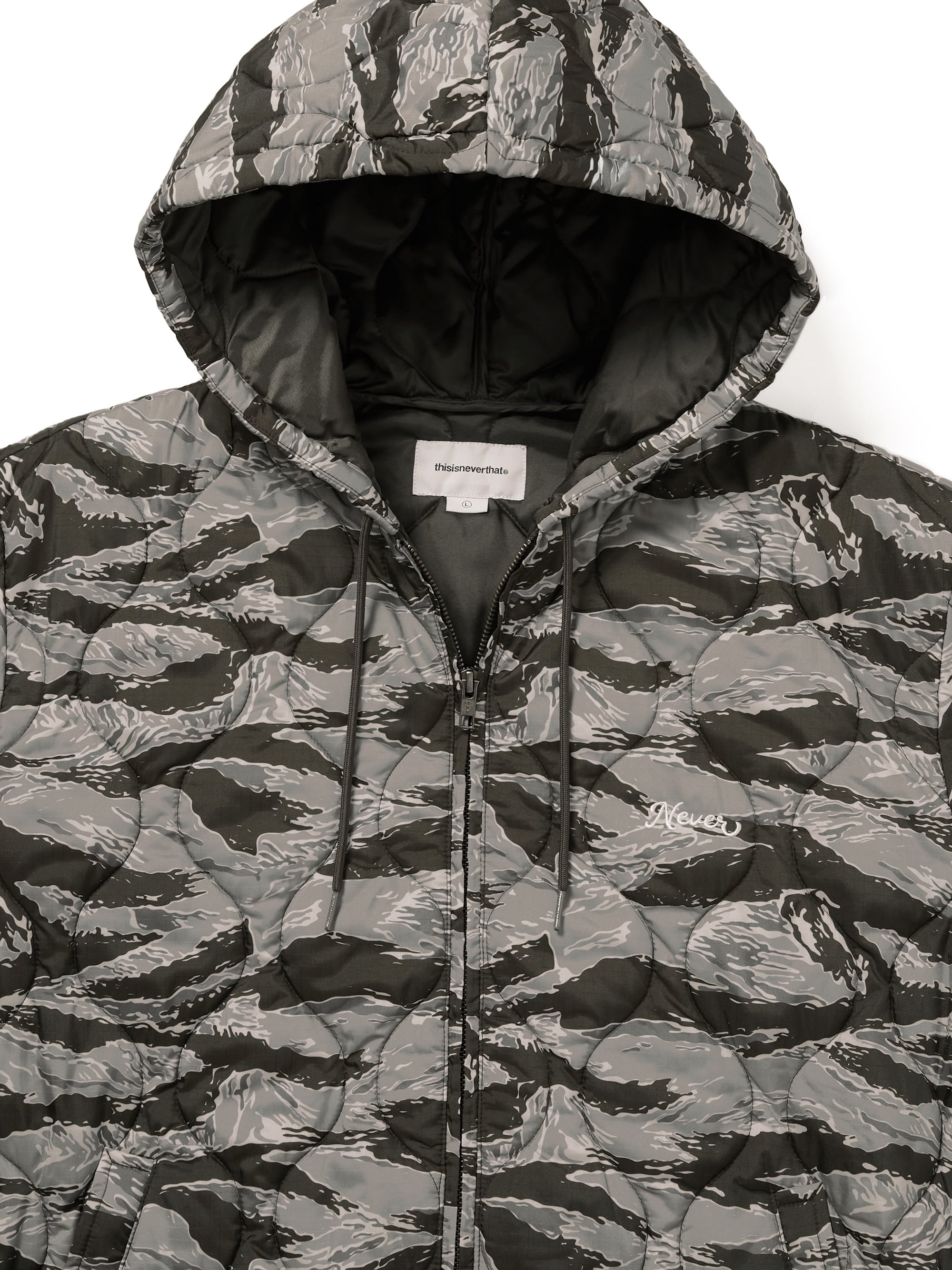 Quilted Hooded Jacket