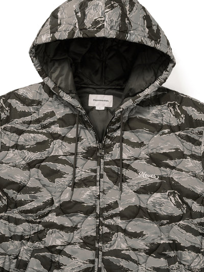 Quilted Hooded Jacket