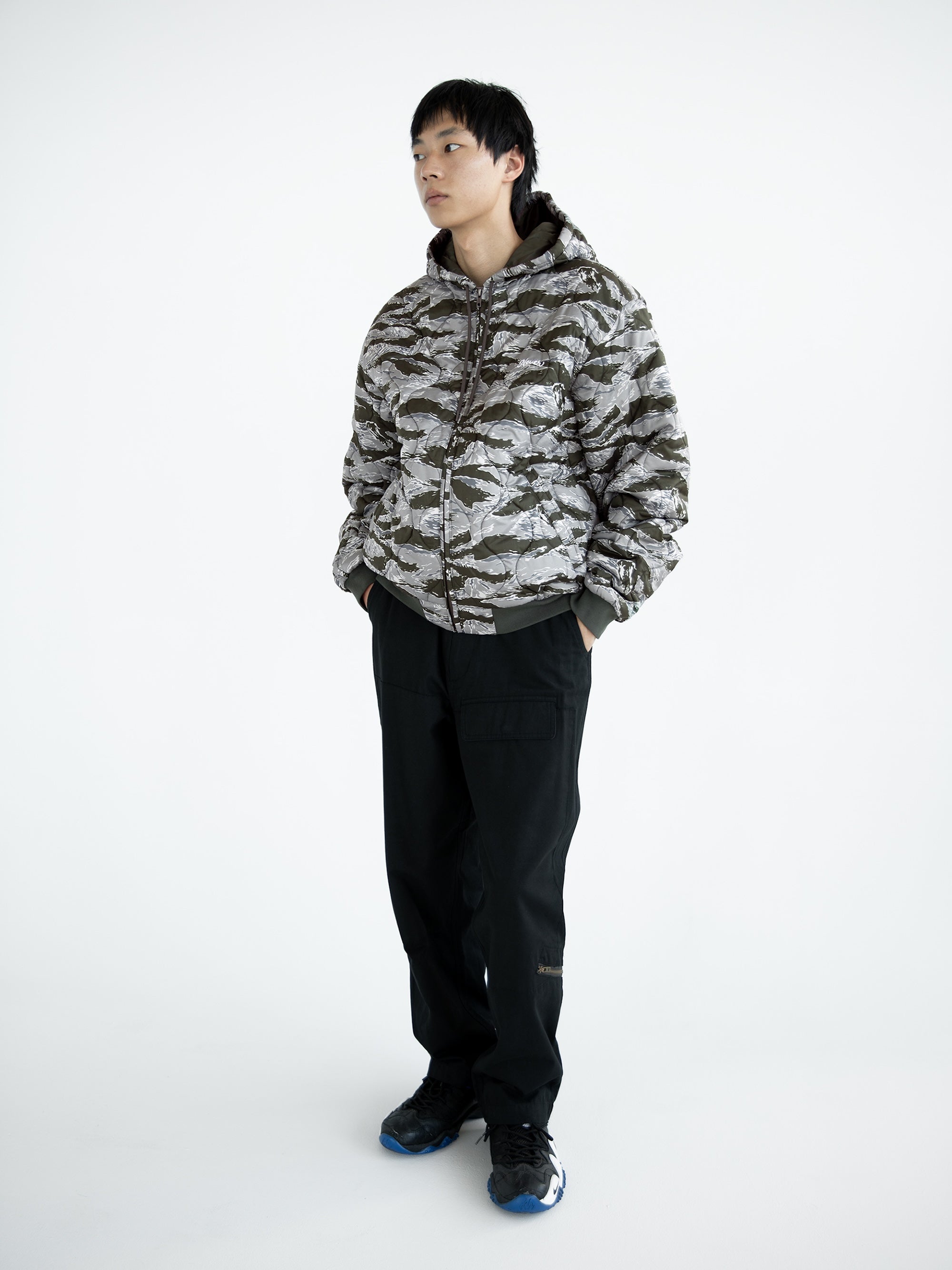 Quilted Hooded Jacket