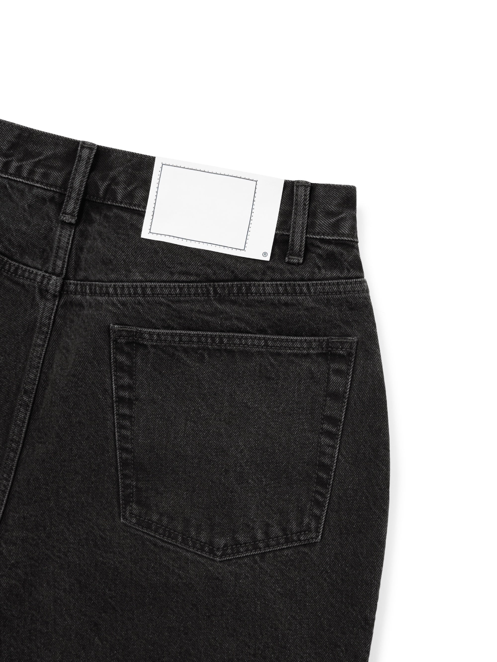 Relaxed Denim Short
