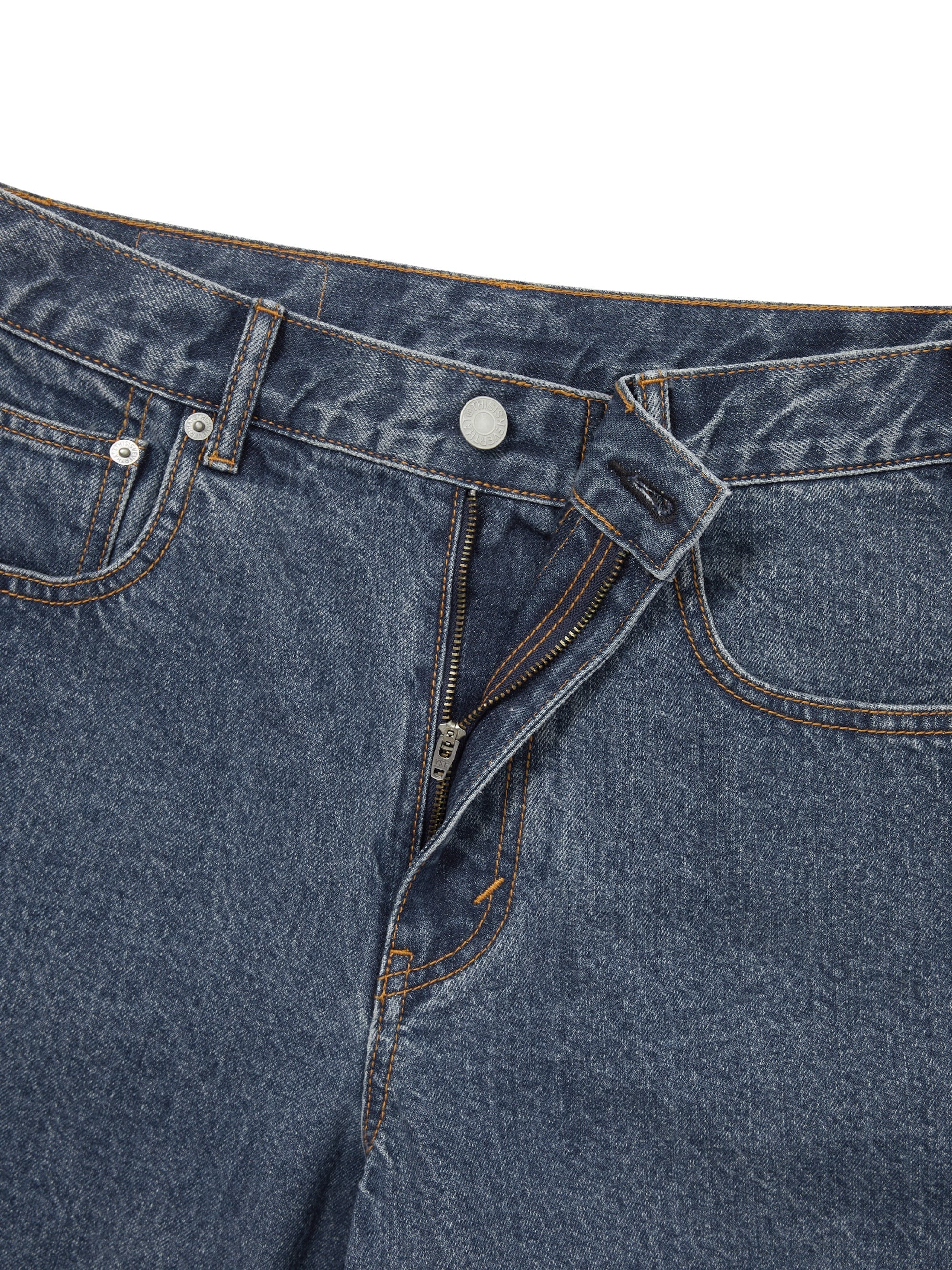 Relaxed Denim Short