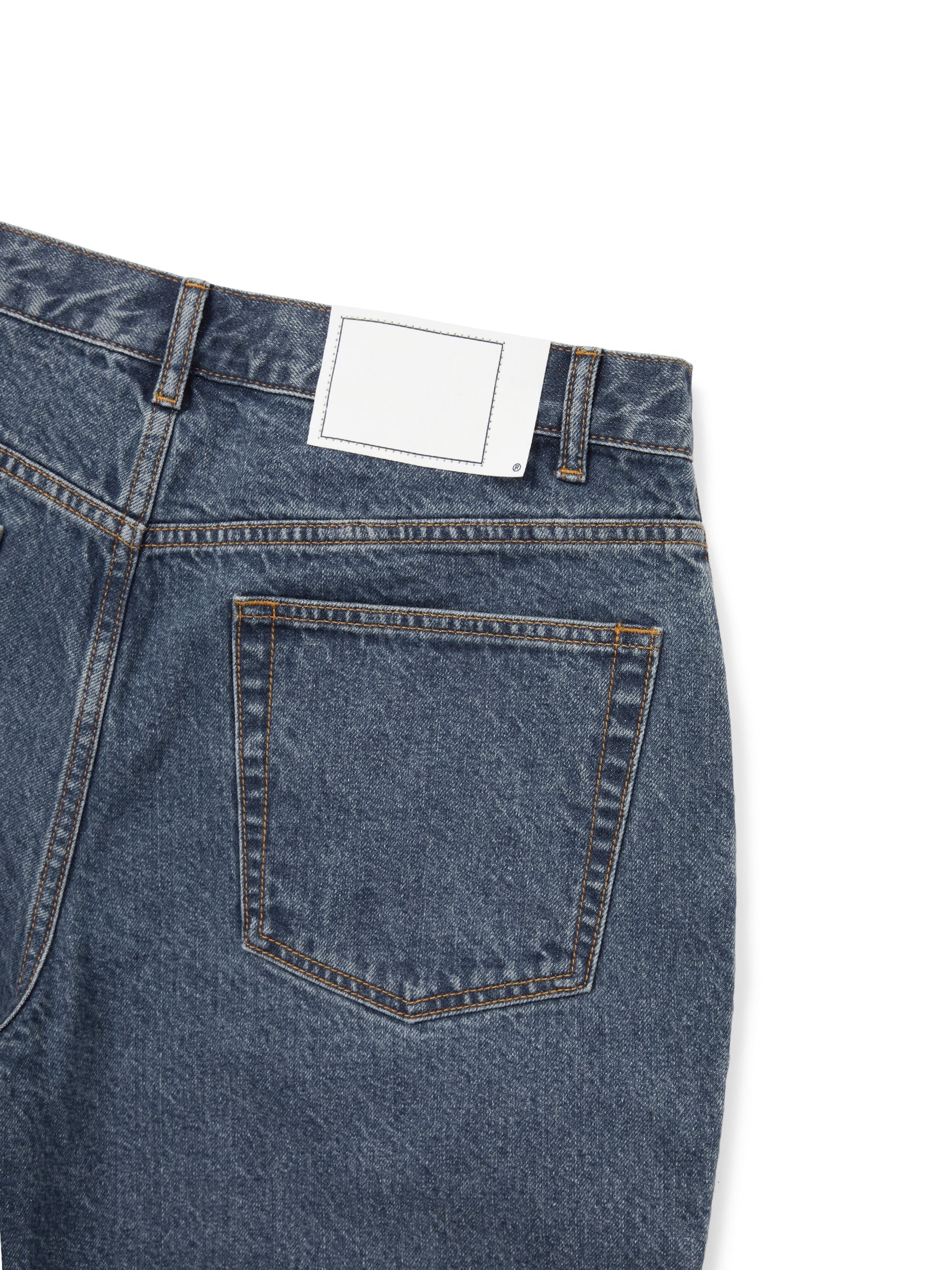 Relaxed Denim Short