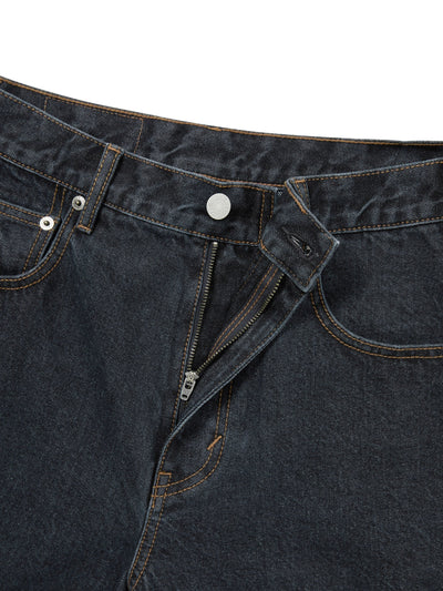 Relaxed Denim Short
