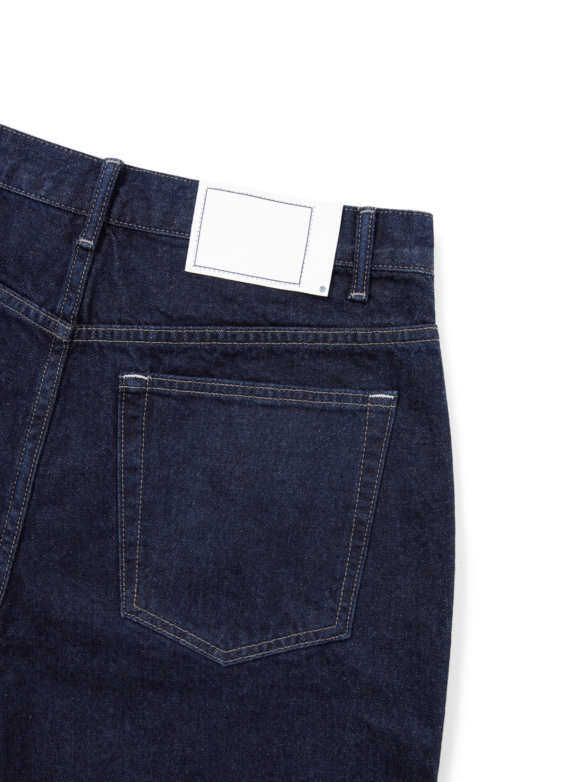 Relaxed Denim Short