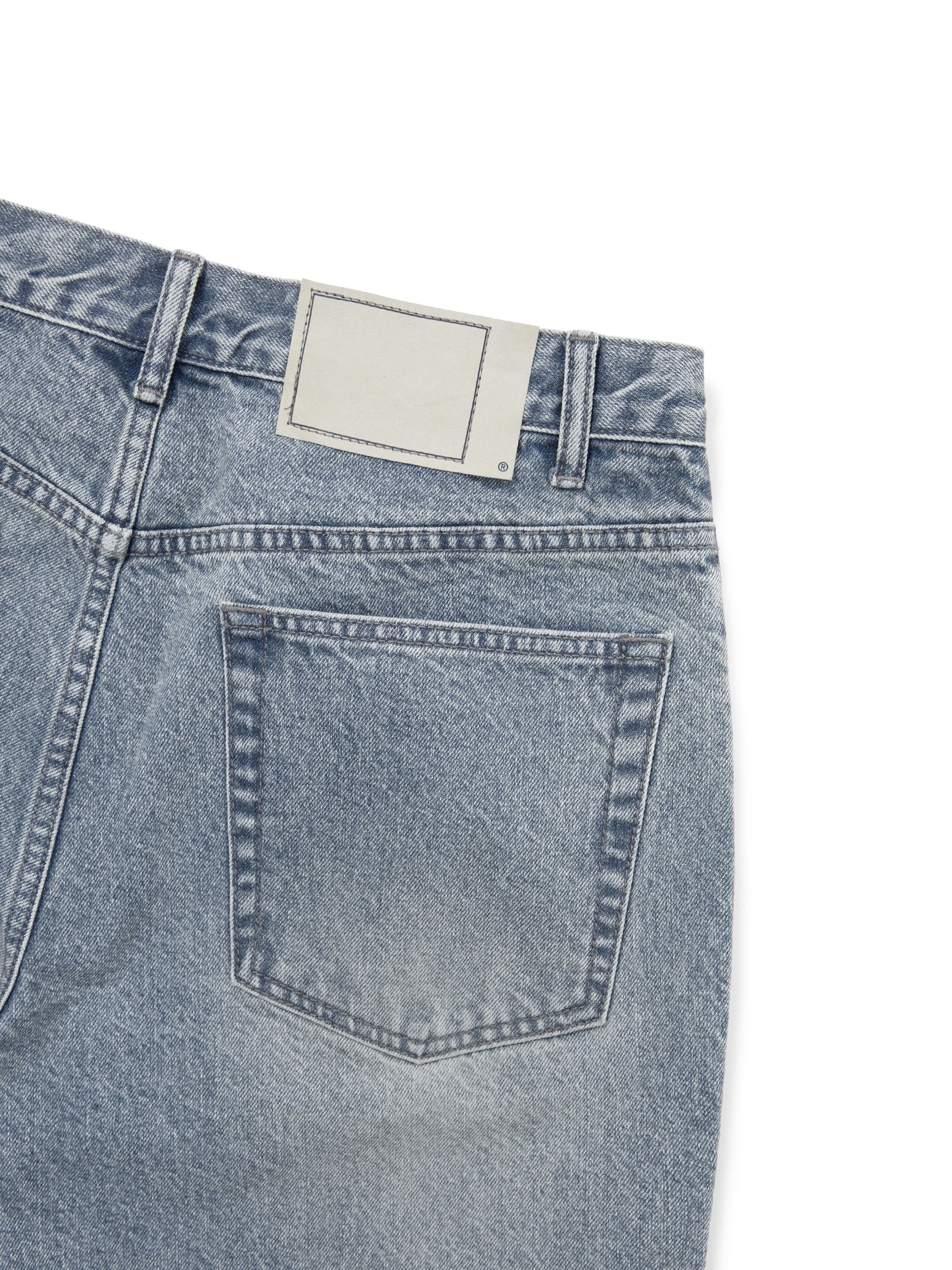 Relaxed Denim Short