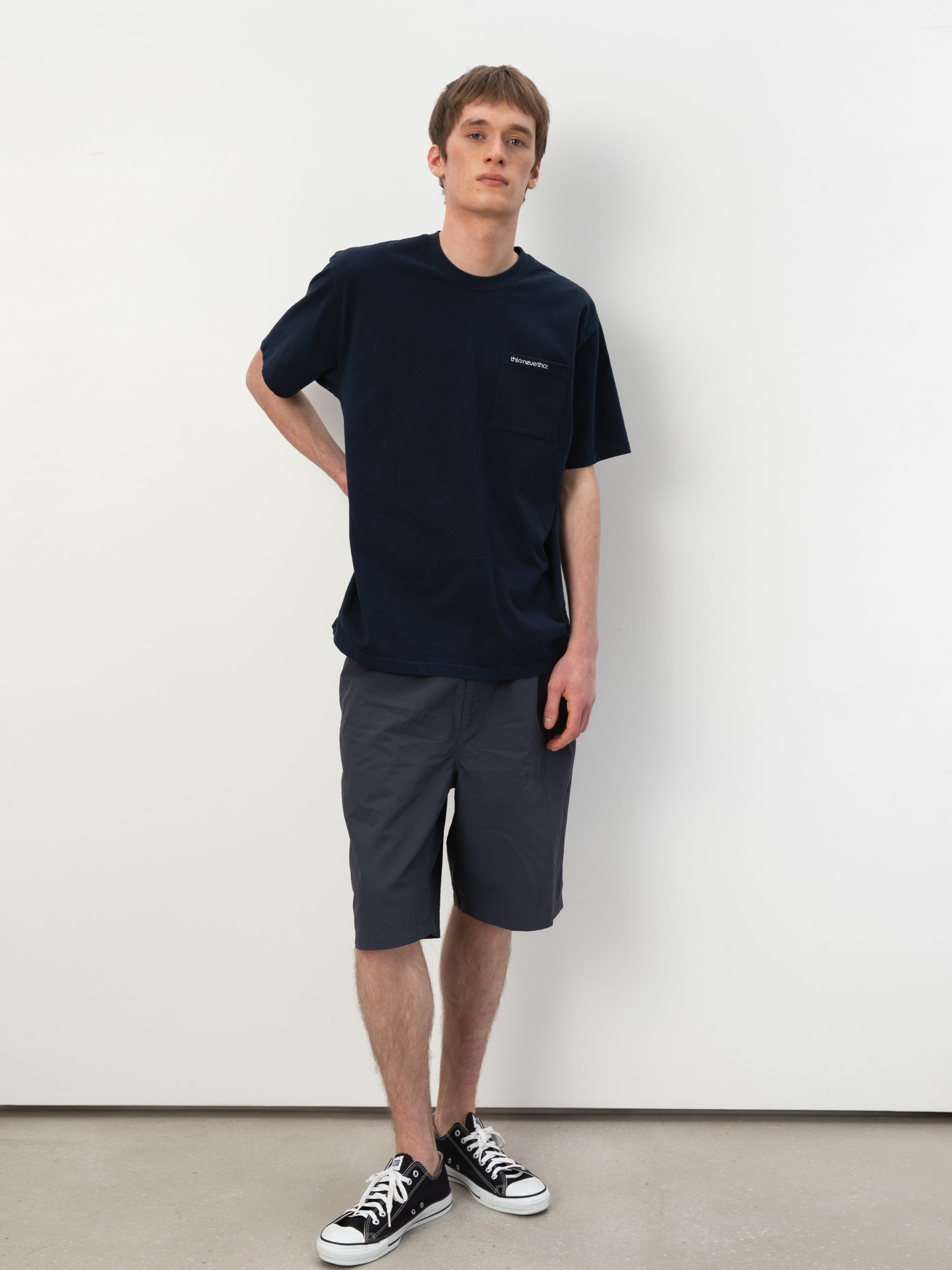 Relaxed Nylon Short
