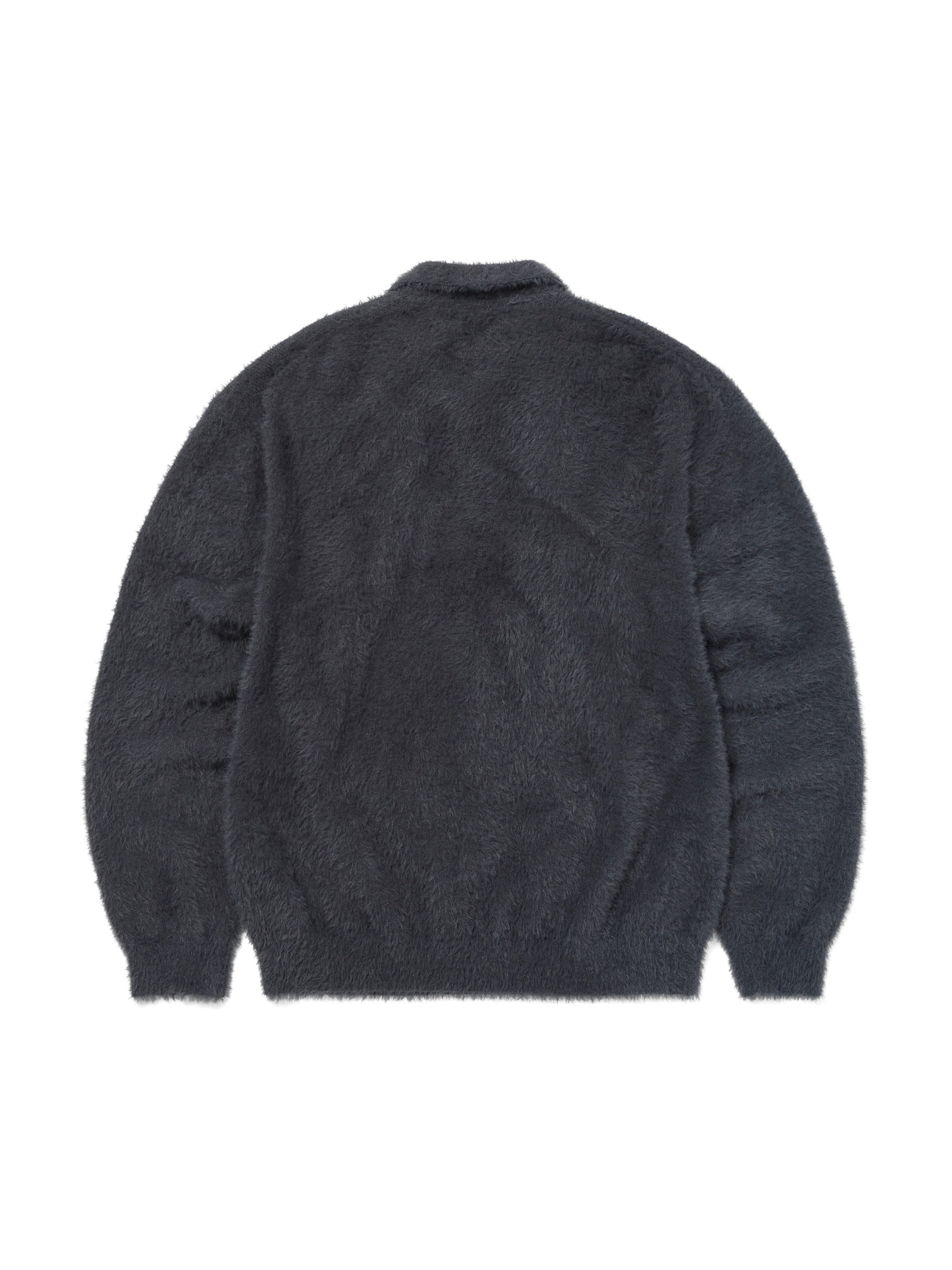 SCT-Logo Shaggy Knit Polo