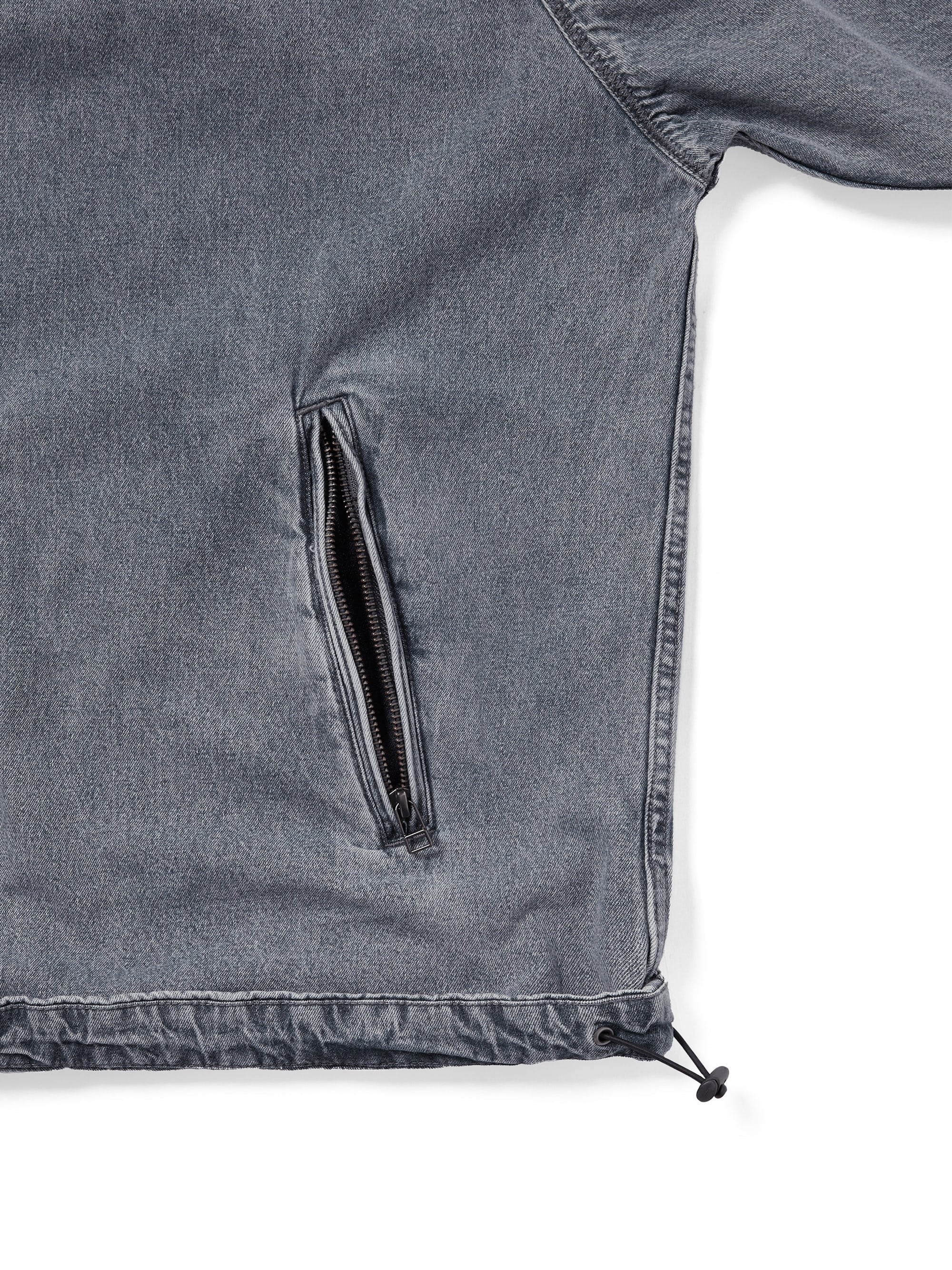 SP-Logo Denim Windbreaker
