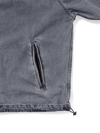 SP-Logo Denim Windbreaker