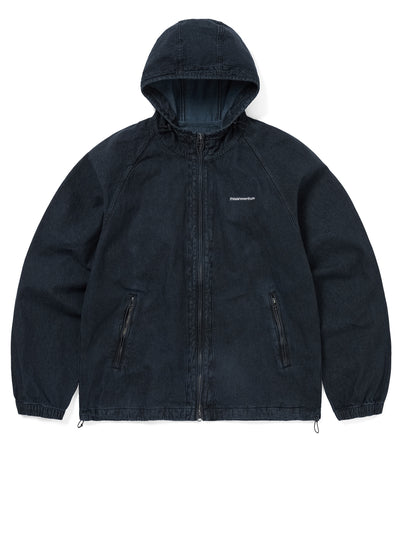 SP-Logo Denim Windbreaker