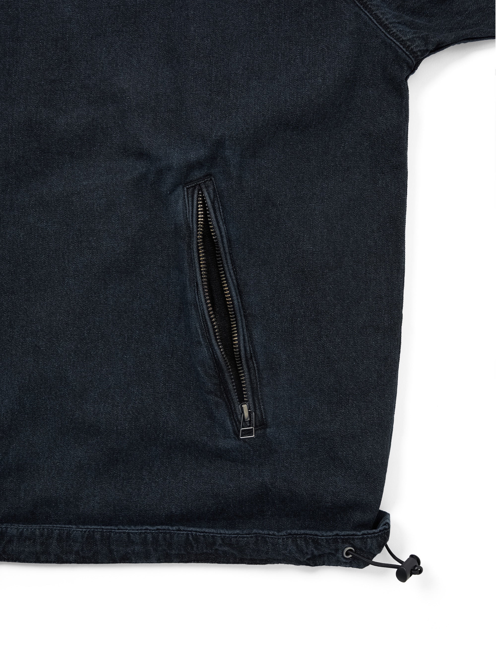 SP-Logo Denim Windbreaker