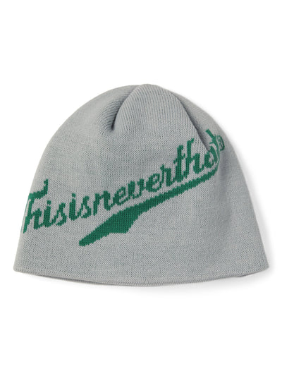 Script-Logo No Cuff Beanie