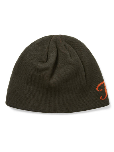 Script Logo No Cuff Beanie