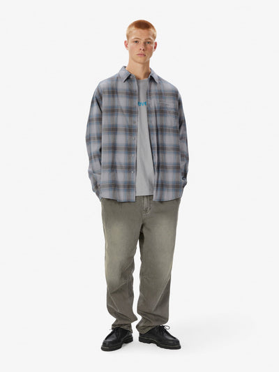 Shadow Plaid Flannel Shirt