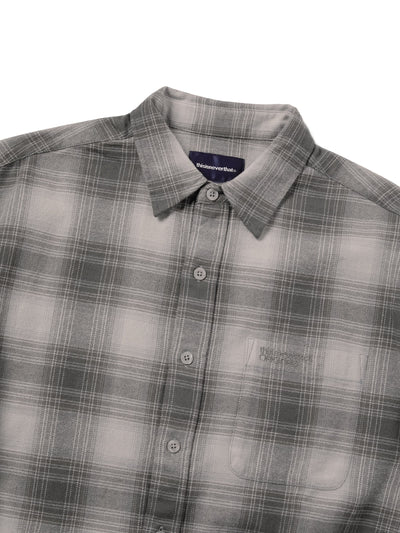 Shadow Plaid Flannel Shirt