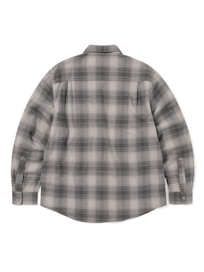 Shadow Plaid Flannel Shirt