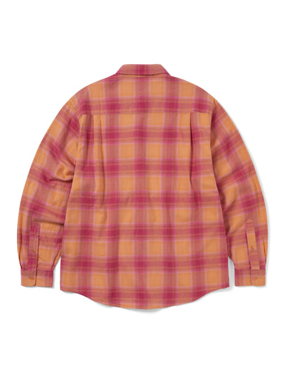 Shadow Plaid Flannel Shirt